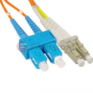 sc to lc multimode fiber patch cable